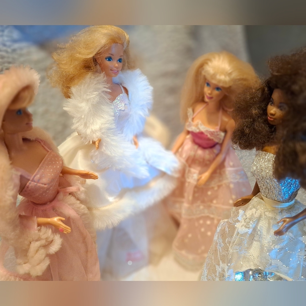 BARBIE Mattel Glamorous Vintage Doll Bundle Circa 1985-1989